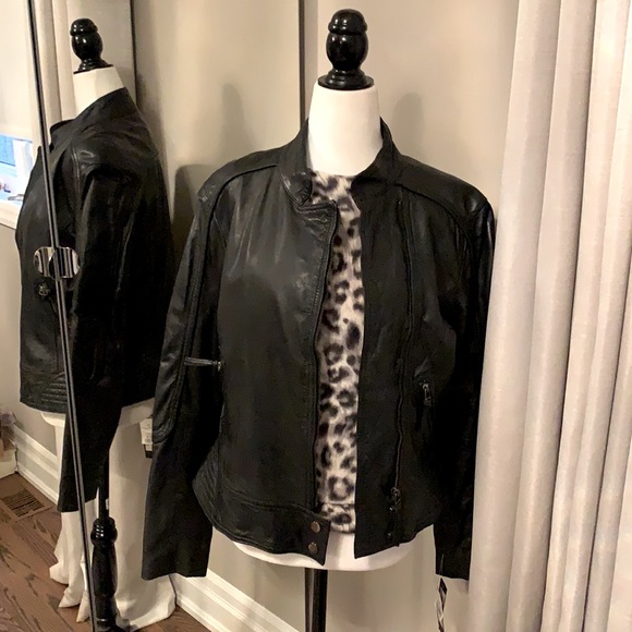 🔥NEW Leather Moto Jacket - Picture 11 of 16